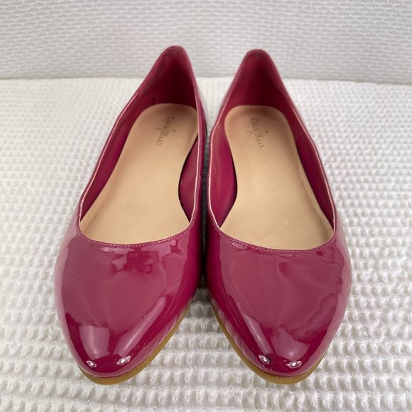 COLE HAAN fuschia slip on low heel flats - like new!  SZ 8 - Picture 5 of 15